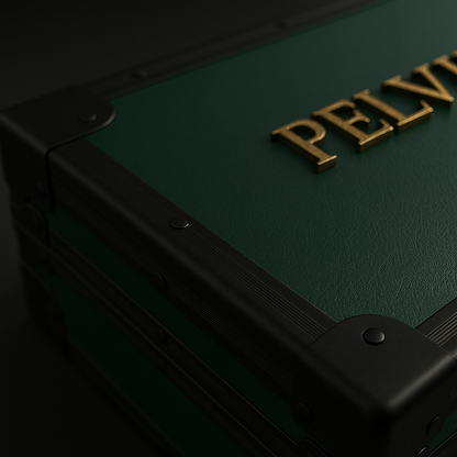 Luxury Pelvini® Briefcase - Emerald