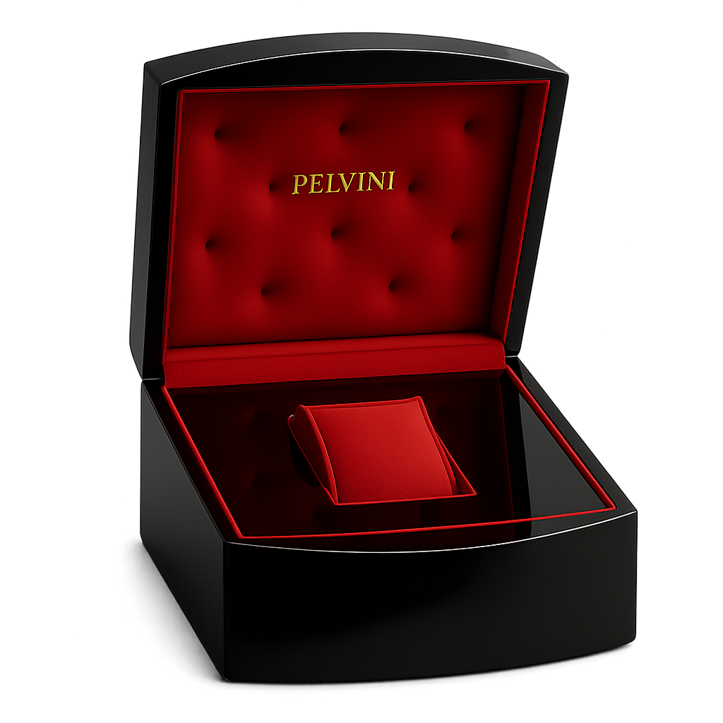 Luxury Pelvini® Box - Crimson Obsidian