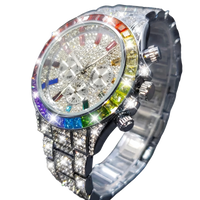 White Gold - Rainbow Bezel