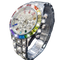 White Gold - Rainbow Bezel