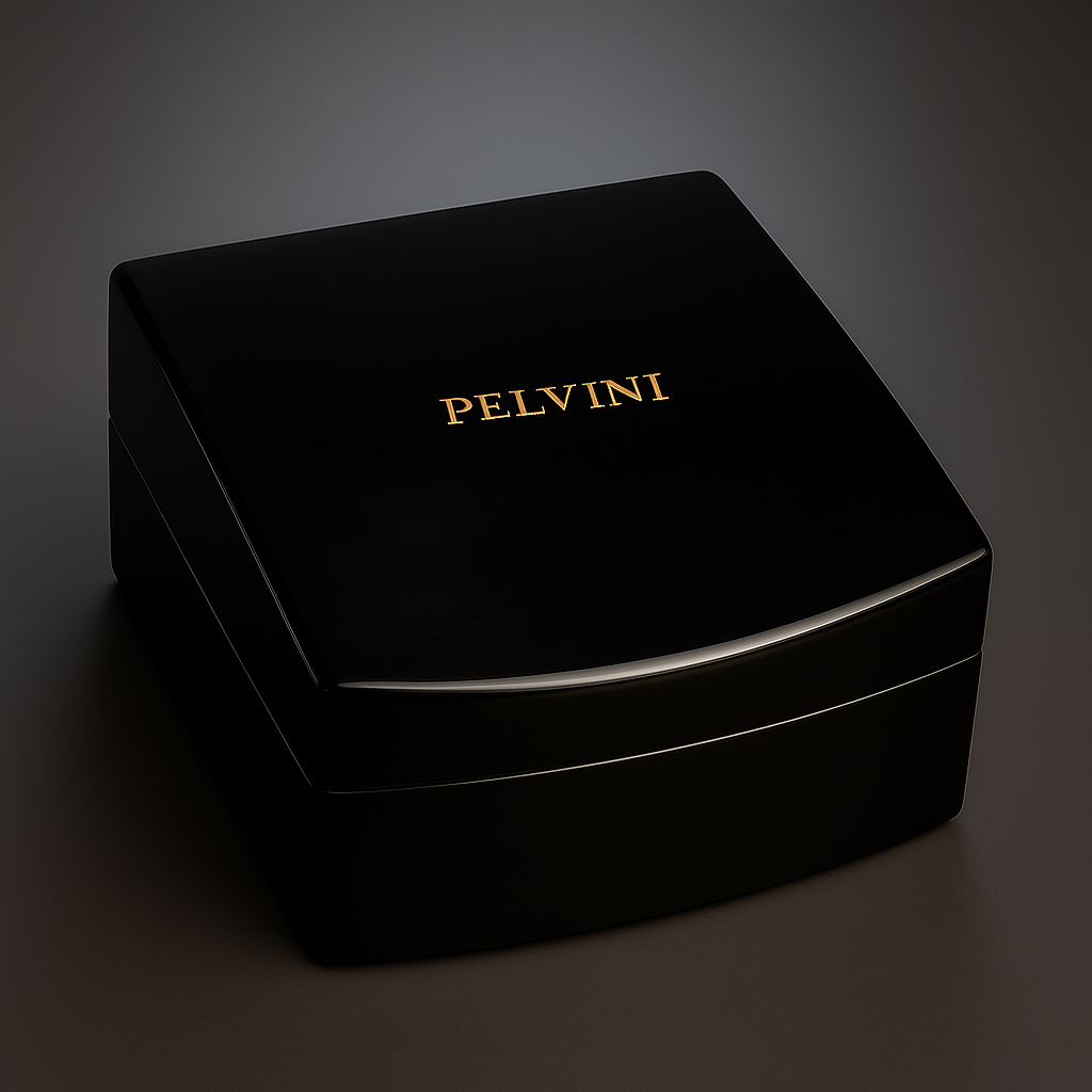Luxury Pelvini® Box - Crimson Obsidian
